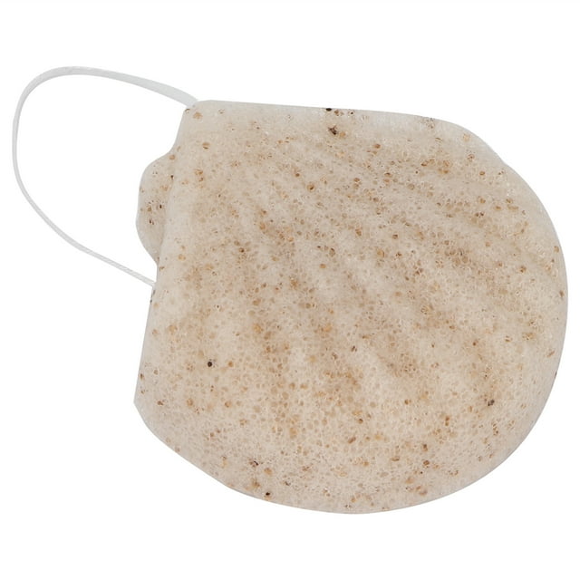 Esponja facial exfoliante, esponja facial portátil, esponja facial reutilizable, diseño fácil de usar