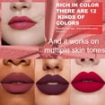 thumbnail image 4 of 6pcs Velvet Matte Lipstick Pen Nude Brown Lip Liner Pencil Kit Smooth Ros B8F8, 4 of 7