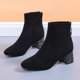 thumbnail image 1 of Botas de moda para otoño e invierno, botas individuales, novedad de 2022, calcetines de tacón grueso con lentejuelas, botas, botas cortas elásticas37 Gao Jinjia LED, 1 of 2