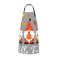 thumbnail image 2 of Pofeuu Hello Fall Gnomes Print Waterproof Apron with Pockets Adjustable Cooking Aprons Kitchen Bib for Baking Household Cleaning, 2 of 8