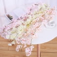thumbnail image 3 of SPRING PARK 1.8m Cherry Blossoms Artificial Silk Cherry Blossom Hanging Vine Garland for Home, 3 of 7