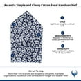 thumbnail image 4 of Ascentix Simple and Classy Cotton Foral Handkerchief, 4 of 4