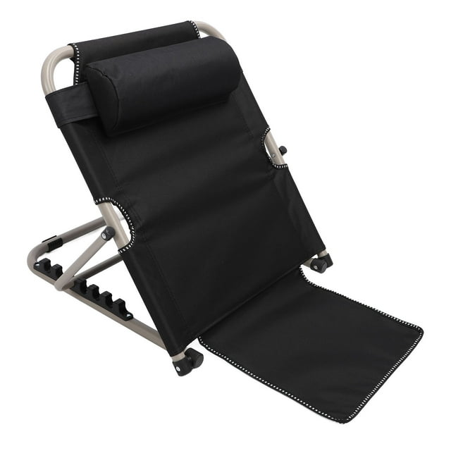 Chaise Dossier à Levage Réglable avec Oreiller, Fauteuil Inclinable à 6 Positions pour Chambre et Sofa, Convient aux Femmes Enceintes, Pliant Multifonction