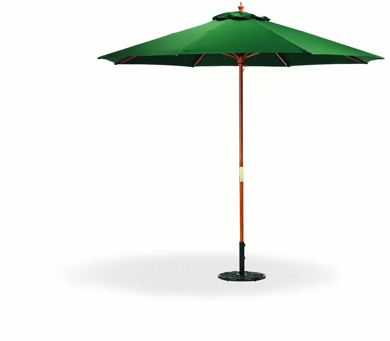 Oxford Garden Designs Market Umbrella 6' Hunter Green