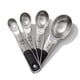 thumbnail image 1 of Cucharas dosificadoras OXO Good Grips de acero inoxidable, 4 piezas, 1 of 7