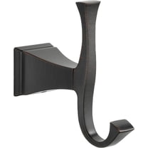 Delta Dryden Double Robe Hook, Venetian Bronze