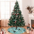 thumbnail image 7 of Lsque Cute Dog Print Christmas Tree Skirt, Tree Skirt with Ties or Velcro, Perfect for Holiday Decorations, Halloween, and New Year-36", 7 of 7