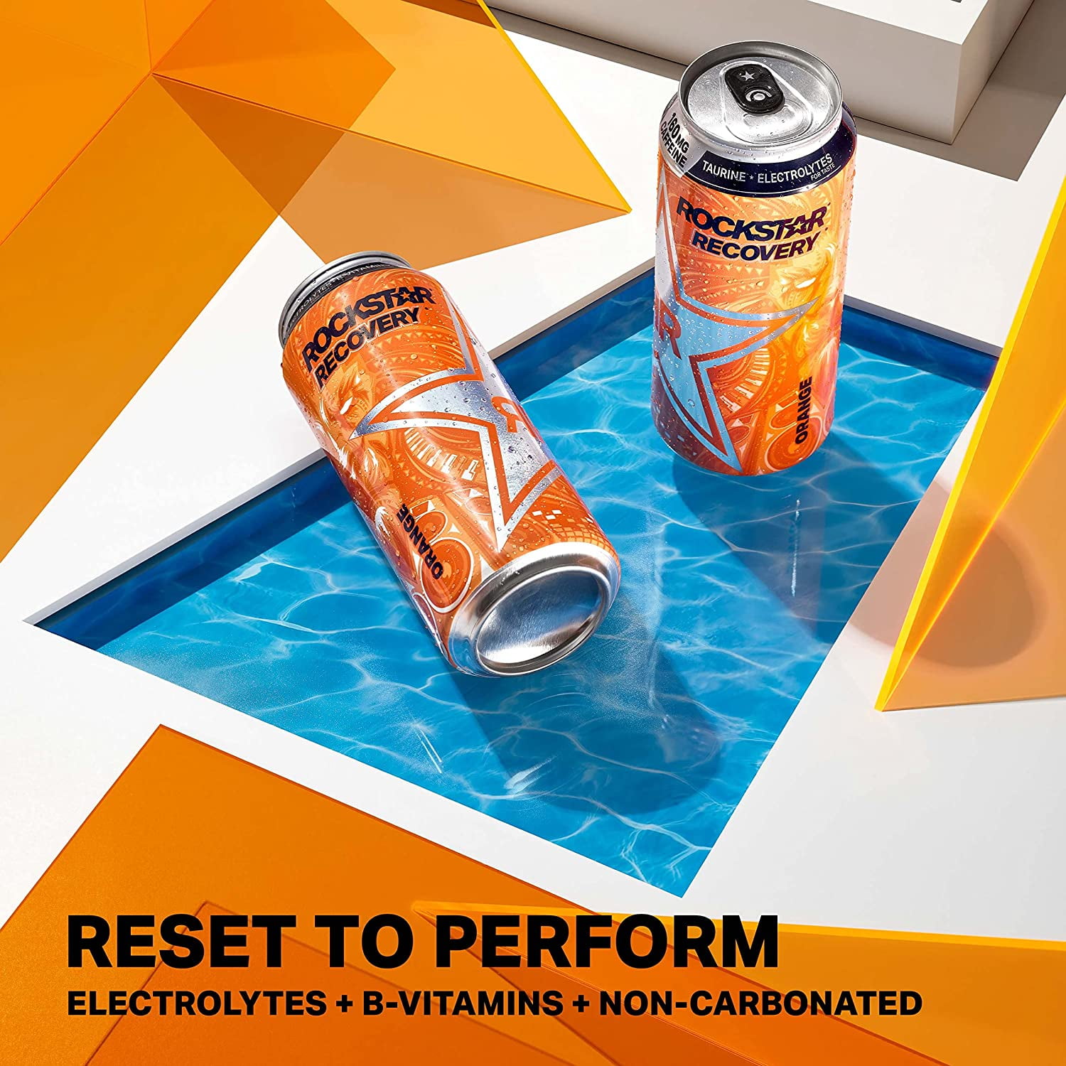 Rockstar Energy Drink - Recovery Orange