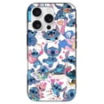 thumbnail image 1 of Funda de TPU Stitch para iPhone 16 Pro: ultrafina, a prueba de golpes, antiamarilleo, resistente a arañazos, compatible con carga inalámbrica, agarre mejorado, estilo negro., 1 of 7