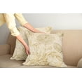 thumbnail image 2 of Ambesonne Spring Throw Pillow Cover 2 Pack, Roses and Butterflies, 24", Mode Beige, 2 of 7