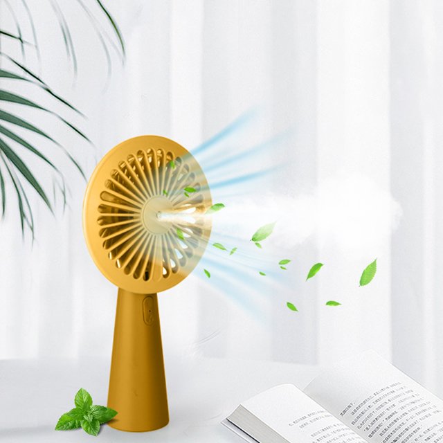 Fiudx Liquidación de ofertas flash Ventilador de escritorio USB, recargable, práctico, pequeño, plegable, circulante, para dormitorio de estudiantes, ventilador de alta potencia eólica