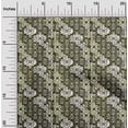 thumbnail image 1 of oneOone Polyester Lycra Fabric Check Kasuri Printed Craft Fabric BTY 56 Inch Wide, 1 of 4