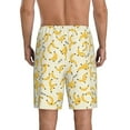 thumbnail image 3 of Fotbe Banana Pajama Shorts for Men, Men's Pajama Bottoms, Sleepwear,Short Pajama Pants-XX-Large, 3 of 9