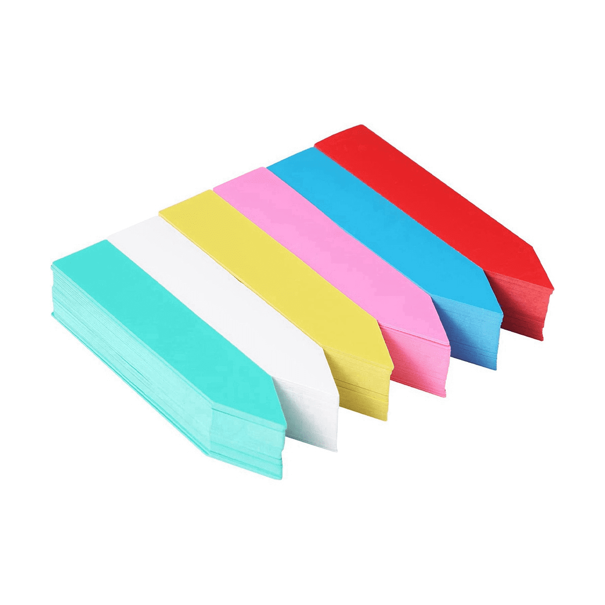 300 Pcs Plastic Plant Nursery Garden Labels 6 Colors 4 Inch Pot Marker