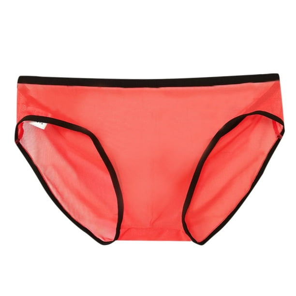 Calzones Para Hombre, Pantalones Triangulares Para Hombre, Ropa Interior De Algodón Fina Y Totalmente Transparente, Ropa Interior Transpirable De Cintura Baja Para Hombre.