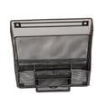 thumbnail image 3 of Pro Space Wall-Mounted File Organizer Wire Mesh Paper Sorter Hanging Office Supplies Holder, Black, 3 of 3