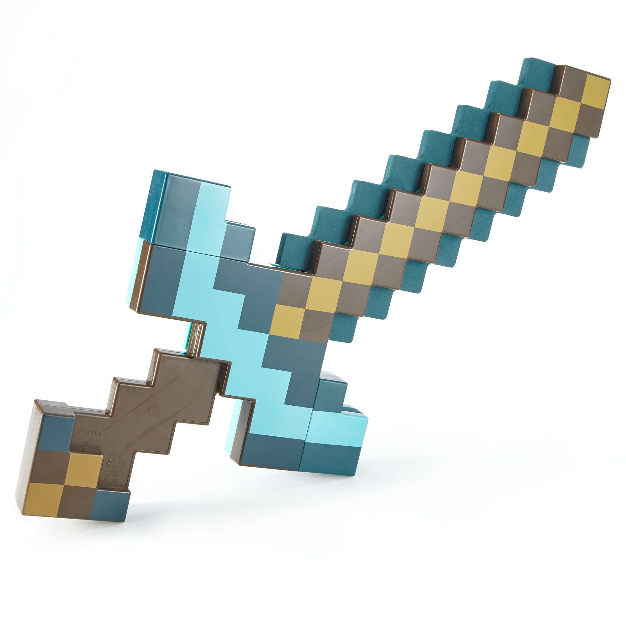 2 in 1 Minecraft Game Character Toy Transforming Diamond Sword & Pickaxe Hoe Toy 