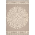 thumbnail image 2 of SAFAVIEH Bella Cecilia Medallion Wool Area Rug, Beige/Ivory, 4' x 6', 2 of 6