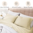 thumbnail image 6 of Stylish Pleated Hem 21-inch Extra Deep Pocket Comfortable Microfiber Sheet Set by Southshore Fine Linens, 6 of 9