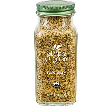 Simply Organic Rosemary Leaf, Shelf-Stable, 1.23 oz Bottle