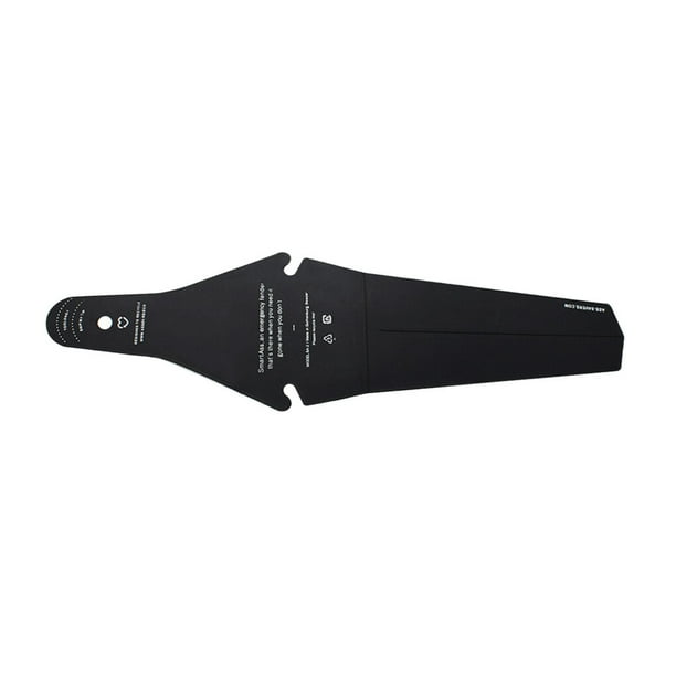 Wosthever Guardabarros de bicicleta, guardabarros de rueda delantera/trasera de colores, guardabarros de bicicleta, Dirtboard trasero, MTB, bicicleta de Ciclismo Negro Wosthever OD000762-07