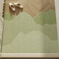thumbnail image 2 of Nvzi Bathroom Rug Mat , Non-Slip Plush Shaggy Bath Carpet, Machine Wash Dry, Green,24*16inch, 2 of 5