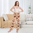 thumbnail image 6 of FORMRS Women's Pajama Pants with Pockets Soft Comfy Loungewear Sleep Bottom, Sizes S-2XL, Creamy Cake, 6 of 8