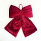 thumbnail image 2 of Lunxisen 3 Pcs Velvet Ribbon Bows Christmas Tree Decorations,Xmas Ornaments for Tree Home Party Front Door Wreath Garland Holiday Decor(L), 2 of 8