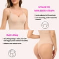 thumbnail image 2 of Women's Shapewear Tank Bodysuit Tummy Control Body Shaper Leotard Firm Control Body Briefer, 2 of 5