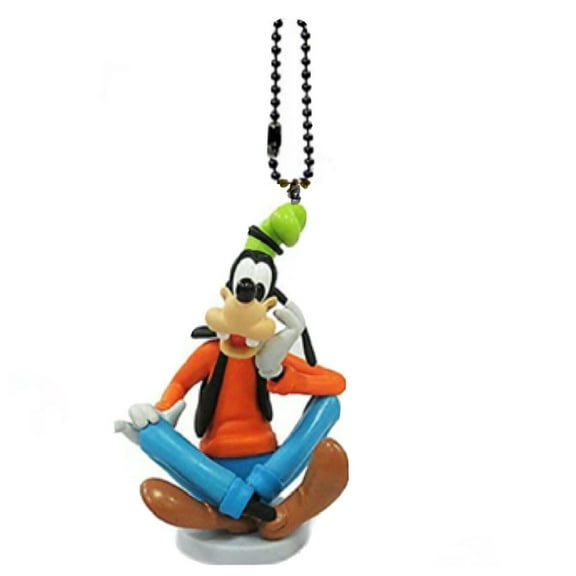3.5" Disney Goofy Pvc Keychain Dangler Charm Ornament Figure Figurine Mickey New