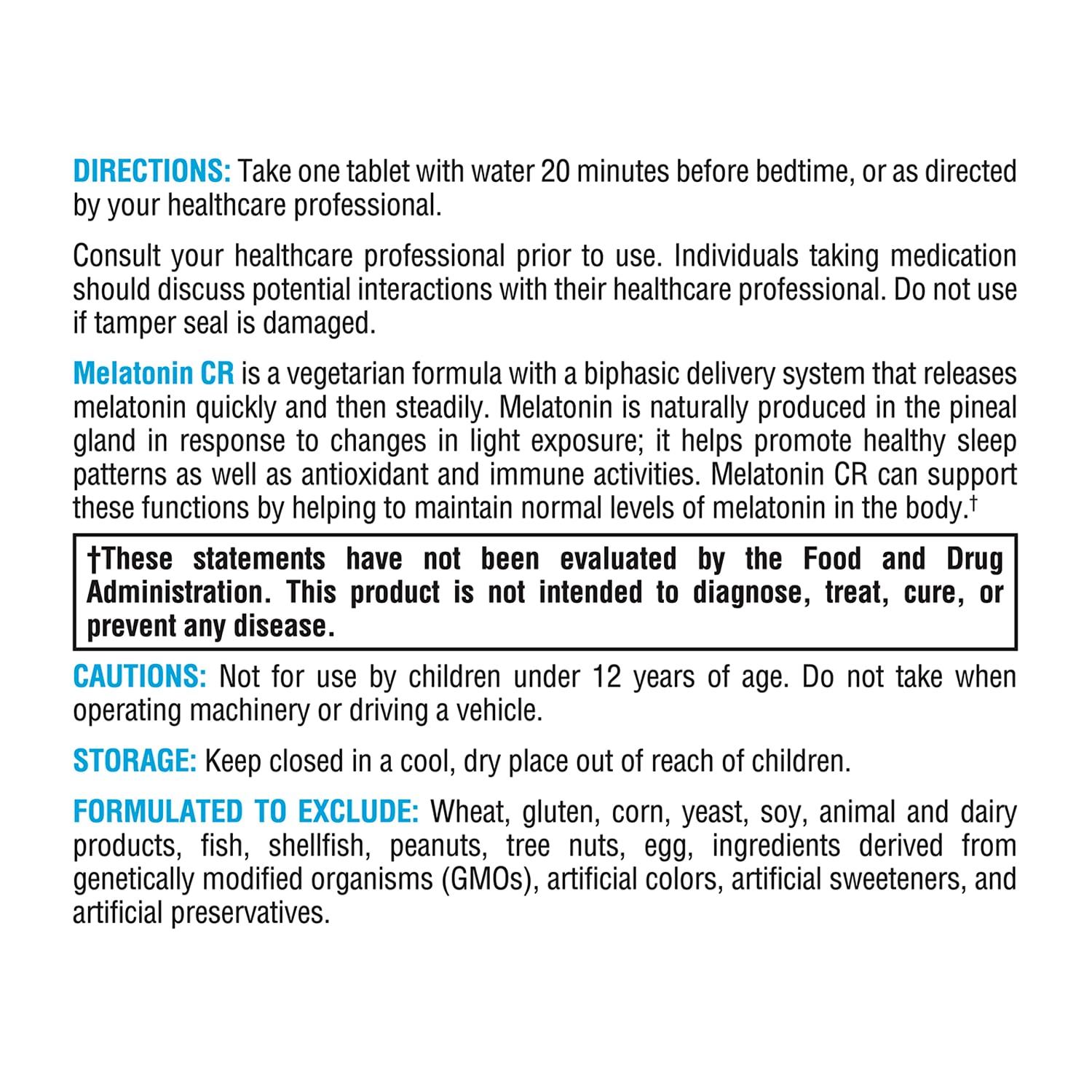 XYMOGEN Melatonin CR - 5mg Melatonin Extended Release Tablets - Sleep Cycle & Circadian Rhythm Support - Vegetarian, Dairy-Free & Non-GMO - 180 Tablets