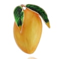 thumbnail image 1 of Xiao Hua Broche de fruta de moda, 2 broches esmaltados, accesorios creativos para vestir, joyería, exquisito regalo retro, estilo 13, 1 of 5