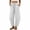 White, variant on SwiftWear Women's Casual Loose Fit Cotton Cropped Barrel Pants High Waisted Drawstring Elastic Waistband with Pockets Ankle Length Trousers for Summer Daily Wear, Green