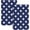 Blue Stars, variant on Boho Kitchen Towels Dish Towels 16x24 Inch, Mid Century Abstact Sunset Leaf Stripe Decorative Hand Towels Set of 2 Holiday Summer Decoration Absorbent Dish Cloths for Home Kitchen Dining