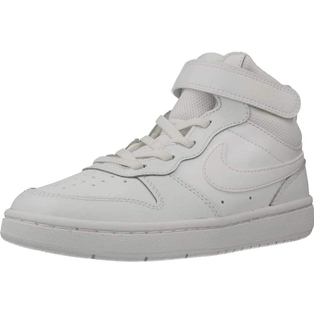 Nike - Nike Court Borough Mid 2 Ps Trainers Child Black High Top ...
