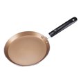 thumbnail image 4 of Eco-Friendly 8-Inch Aluminum Alloy Frying Pan with Non-Stick Surface - Induction Cooktop Compatible, Even Heat Distribution, Ideal for Home Use, Perfect for Making Pancakes and Crepes, New Gold Model, 4 of 5