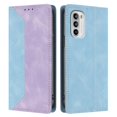 thumbnail image 1 of Funda FOXDOCK para Motorola Moto G 5G 2022 de Cuero Premium Bicolor con Ranuras RFID, Carcasa Tipo Billetera Antigolpes y Soporte Plegable, 1 of 6