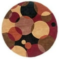 thumbnail image 3 of Momeni New Wave 5'3" X 8' Contemporary Hand Tufted Wool Rug in Black, 3 of 4