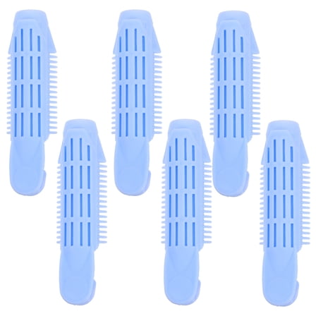 ULTNICE hair style clip Hair Curlers Roller Blue for Hair Care Daughters 6pcs