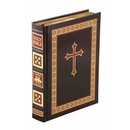 Nabre Fireside Signature Edition Family Bible-Black Eurobond