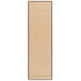 thumbnail image 2 of Safavieh Natural Fiber Jovana Solid Runner Rug, Maize/Gray, 2'6" x 12', 2 of 12