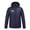 A Dark Blue, variant on Unisex Heated Jacket 9 Heat Zones Fast Warm Up Usb Smart Heating One Control Puffer Jacket Zip Up Long Sleeve Hooded Jacket Lightweight Winter Outdoor Heating Clothing Men Heated Jacket