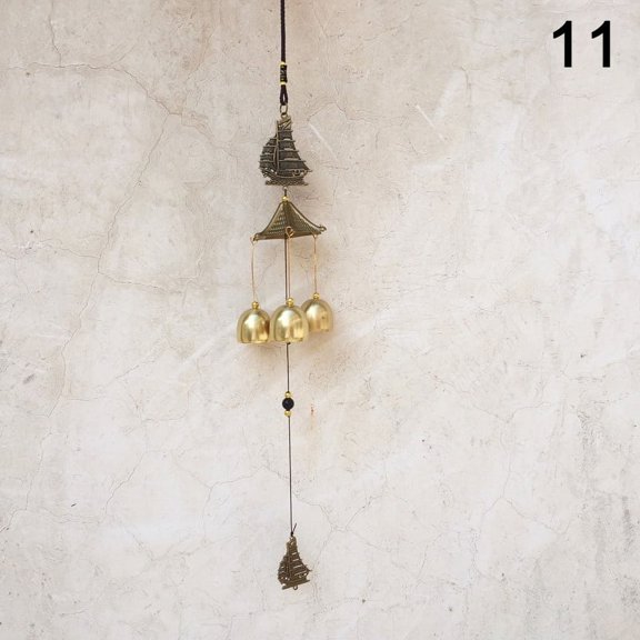 Antique Wind Chime Copper Yard Garden Outdoor Living Decoration Metal Wind Chime