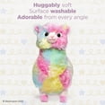 thumbnail image 2 of Bearington Annabelle Plush Stuffed Animal Rainbow Alpaca, 12 inches, 2 of 8