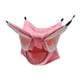 thumbnail image 3 of Hamaca pequeña para mascotas, hamaca de 3 capas, cama escondite, túnel de juguete, jaula suave y cálida, accesorios para Chinchilla, hurón planeador Rosa Yinane Hamaca para hámster, 3 of 8