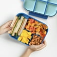 thumbnail image 4 of Boîte à lunch étanche Bentgo Kids Snap & Go - Bleu, 4 of 7