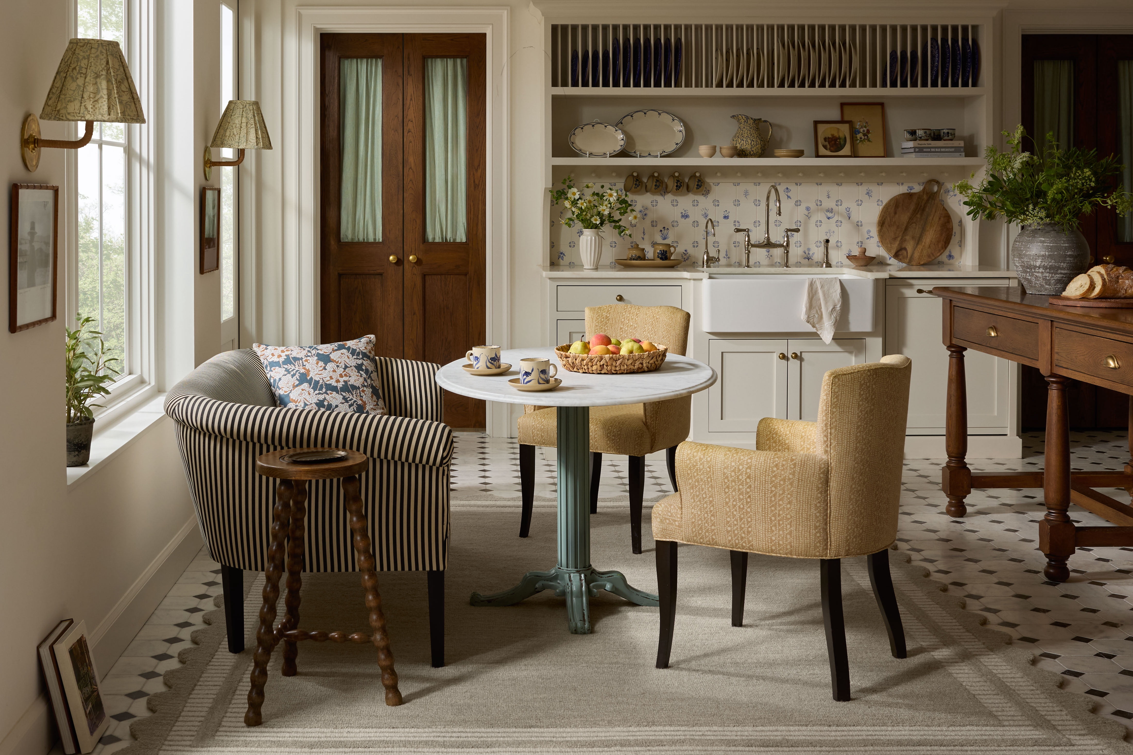 Chris Loves Julia x Loloi Scottie Fog / Ivory 9'-3" x 13' Area Rug
