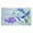 Fun Fish Blue & Purple, variant on Stupell Industries Fun Fish Blue & Purple Printed Plush Bath Mat and Bath Rug, design by Audrey Jeanne Roberts, 18"x30"
