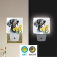 thumbnail image 5 of Dachshund with Yellow Tulips Watercolor LED Night Light Sensor Lamp Plug-in Adjustable Brightness 2 Pack, 5 of 7