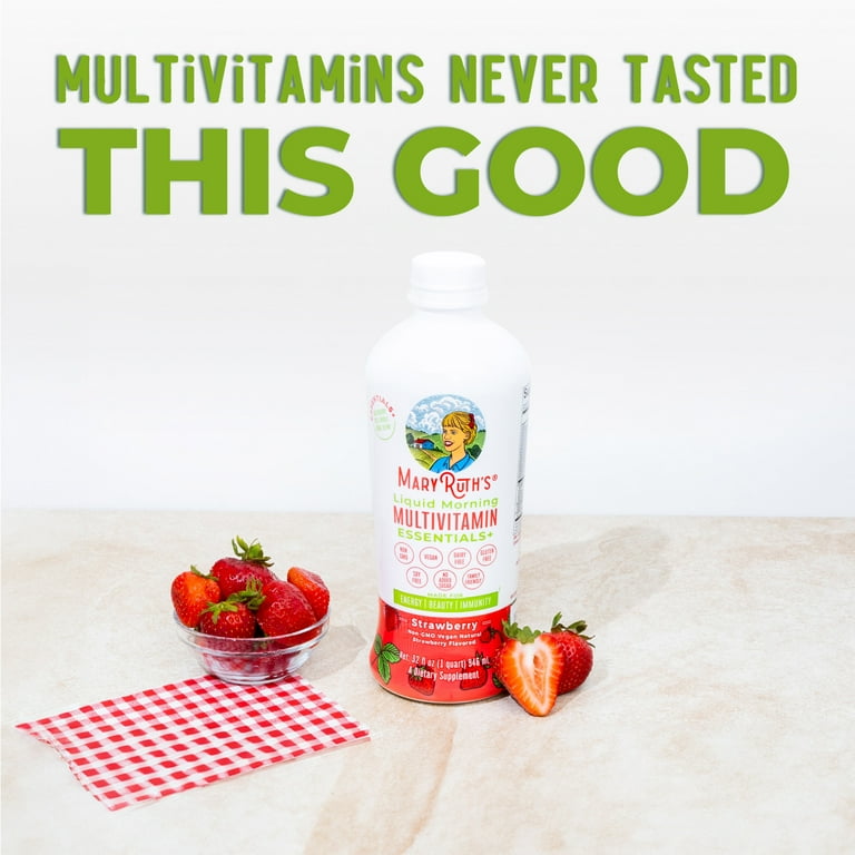 MaryRuth Organics Morning Liquid Multivitamin Supplement for